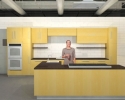 kitchen set render