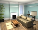living room render