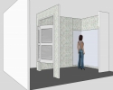 dressing room set model