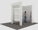 dressing room set rendering