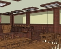 Courtroom model