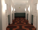 YouTube hallway render